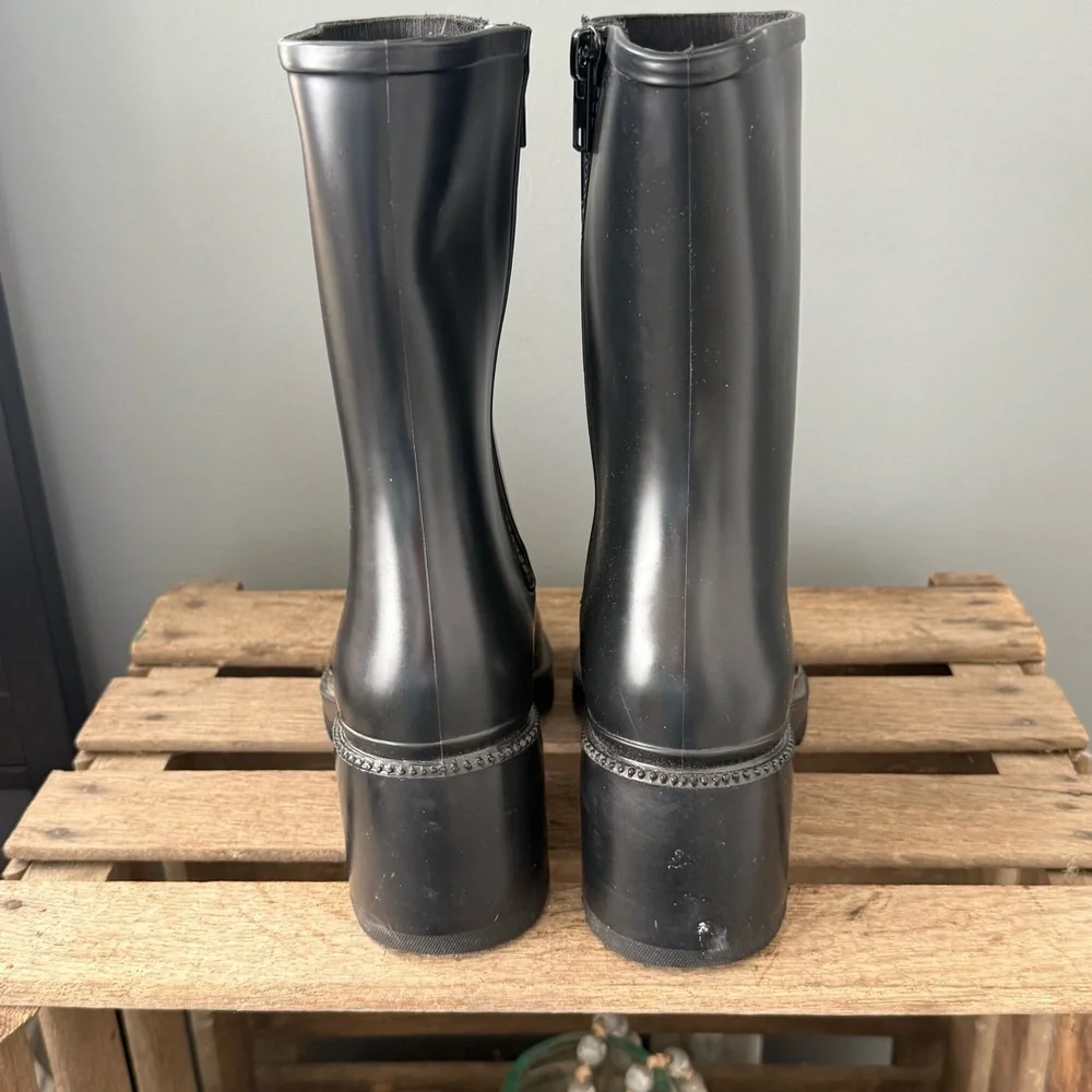 Inc‎ International Concepts Women Everett Rain Boots Size 8 A29